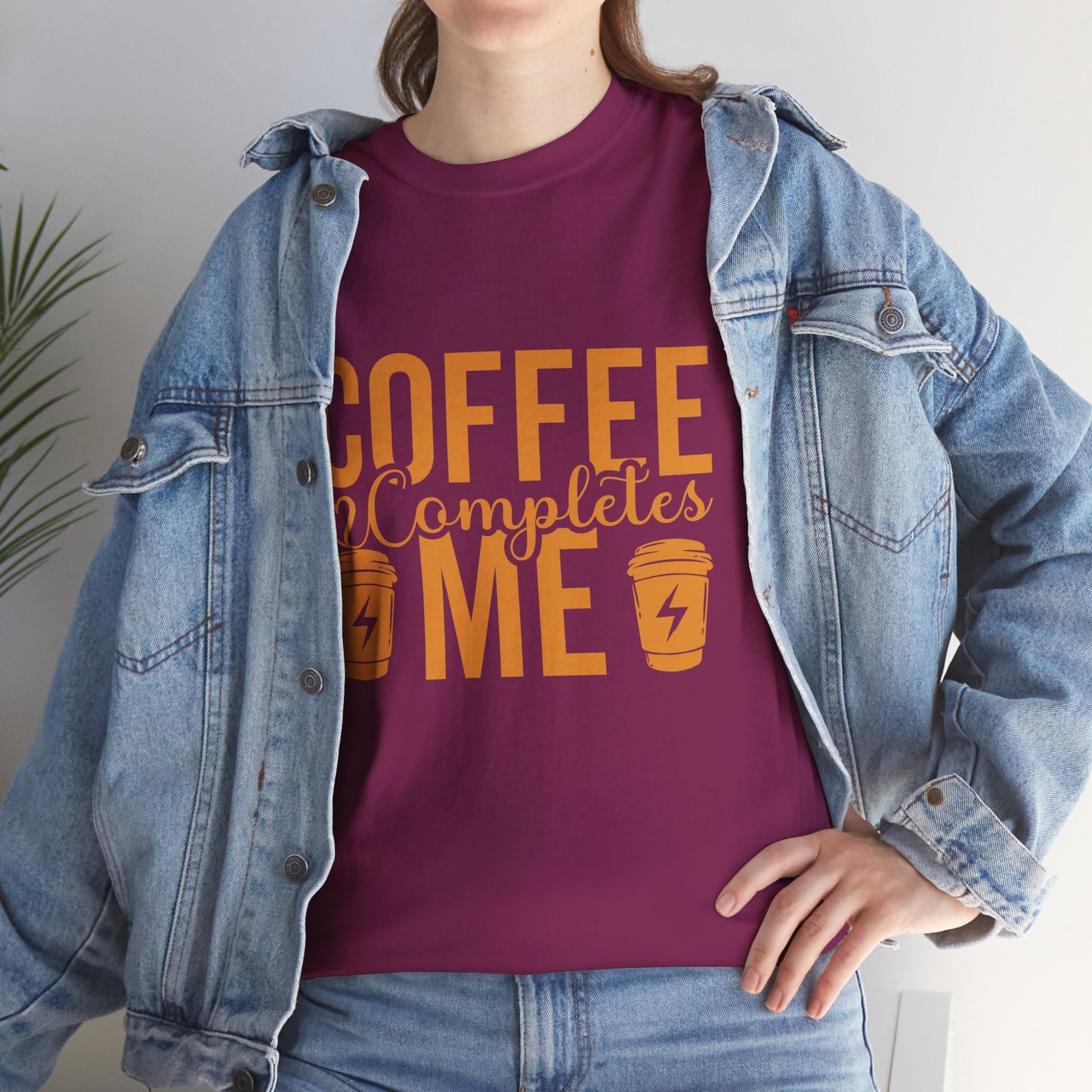 Custom Coffee complete me T-shirt
