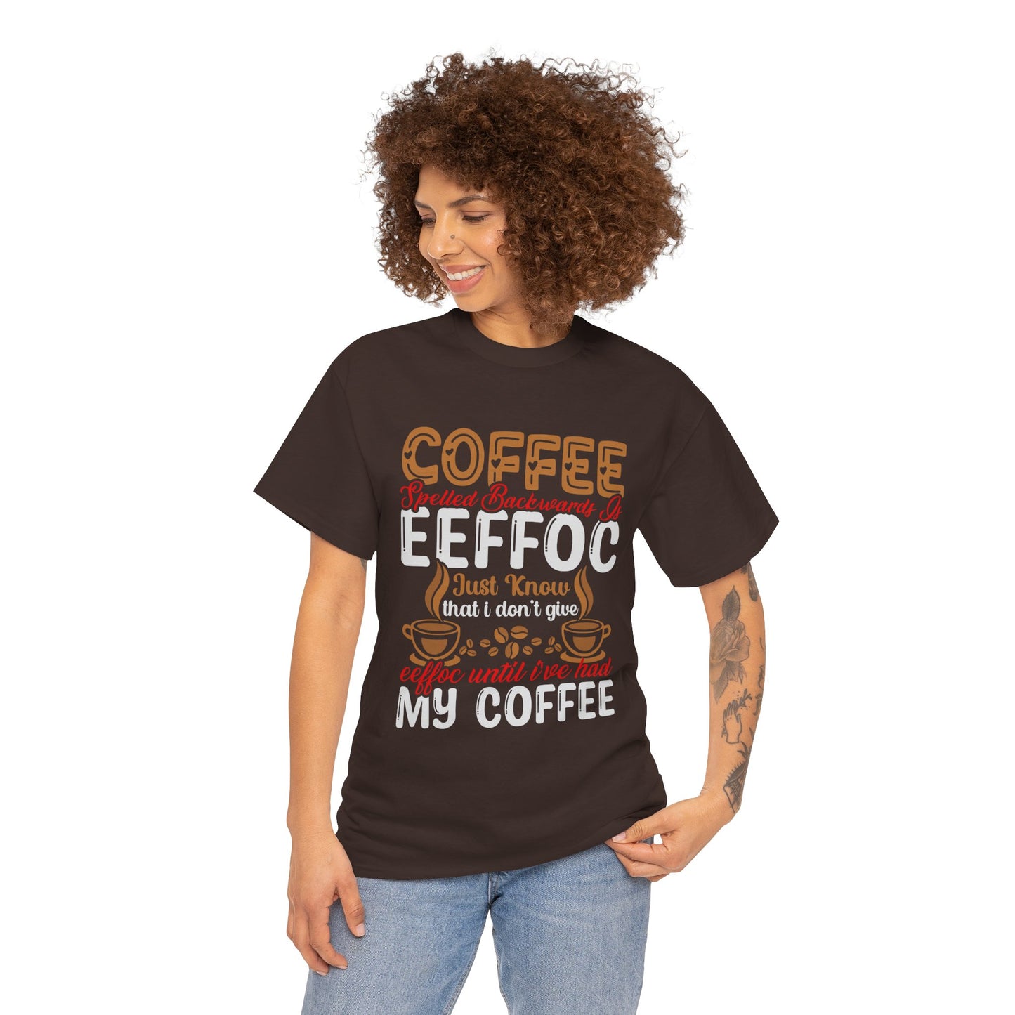 Coffee T-shirt Unisex Heavy Cotton Tee