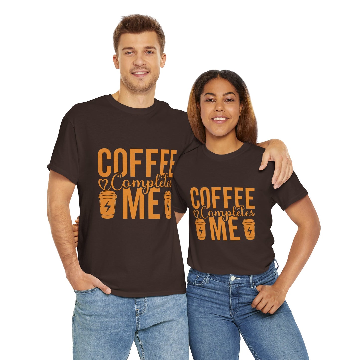 Custom Coffee complete me T-shirt
