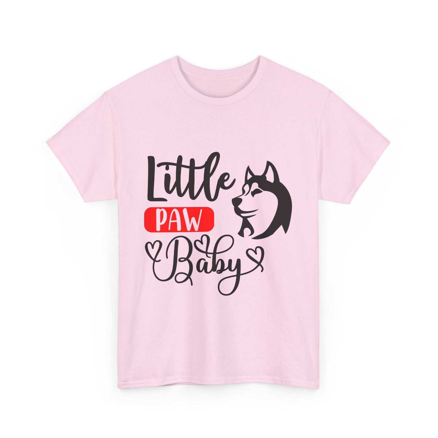 Little Paw Baby Unisex T-shirt Heavy Cotton Tee
