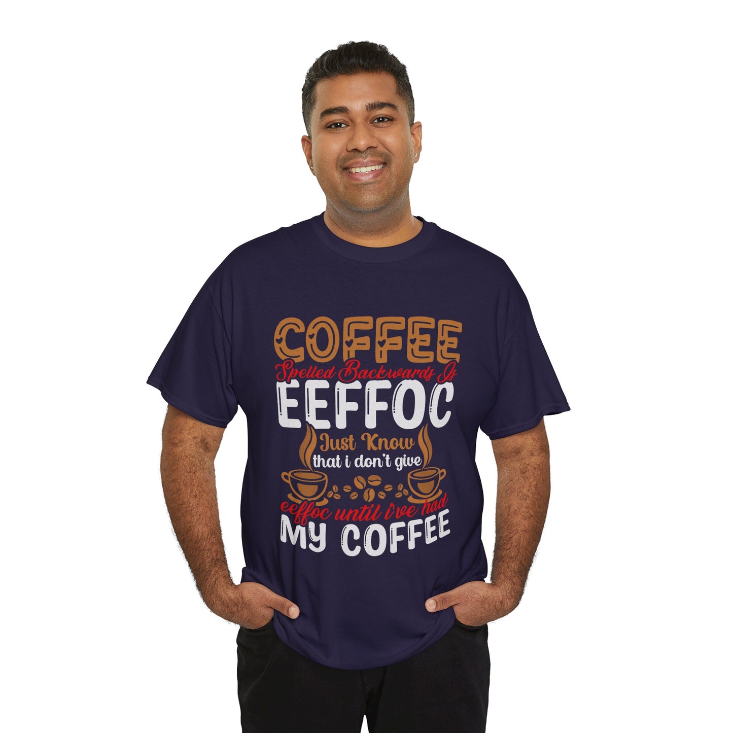 Coffee T-shirt Unisex Heavy Cotton Tee