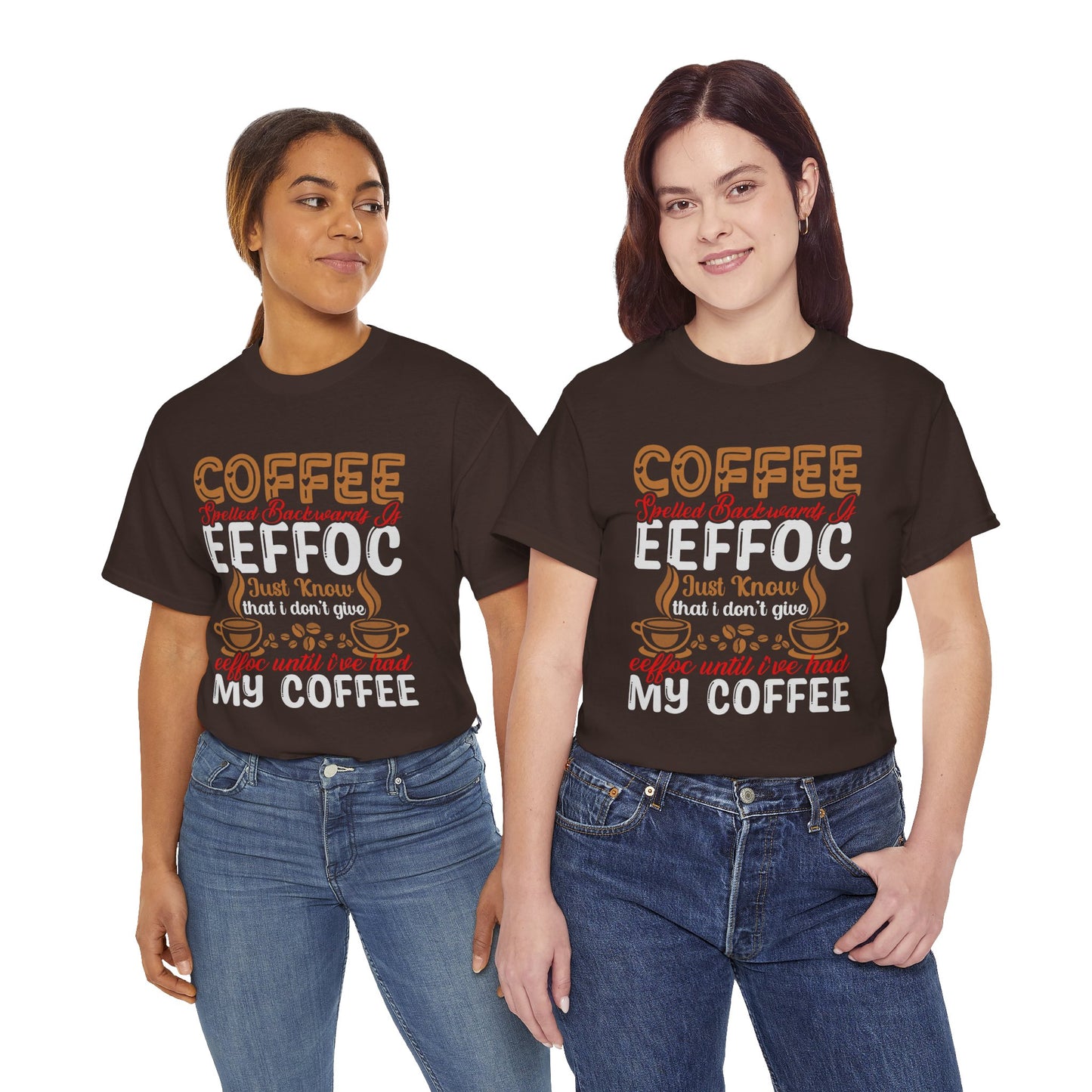 Coffee T-shirt Unisex Heavy Cotton Tee