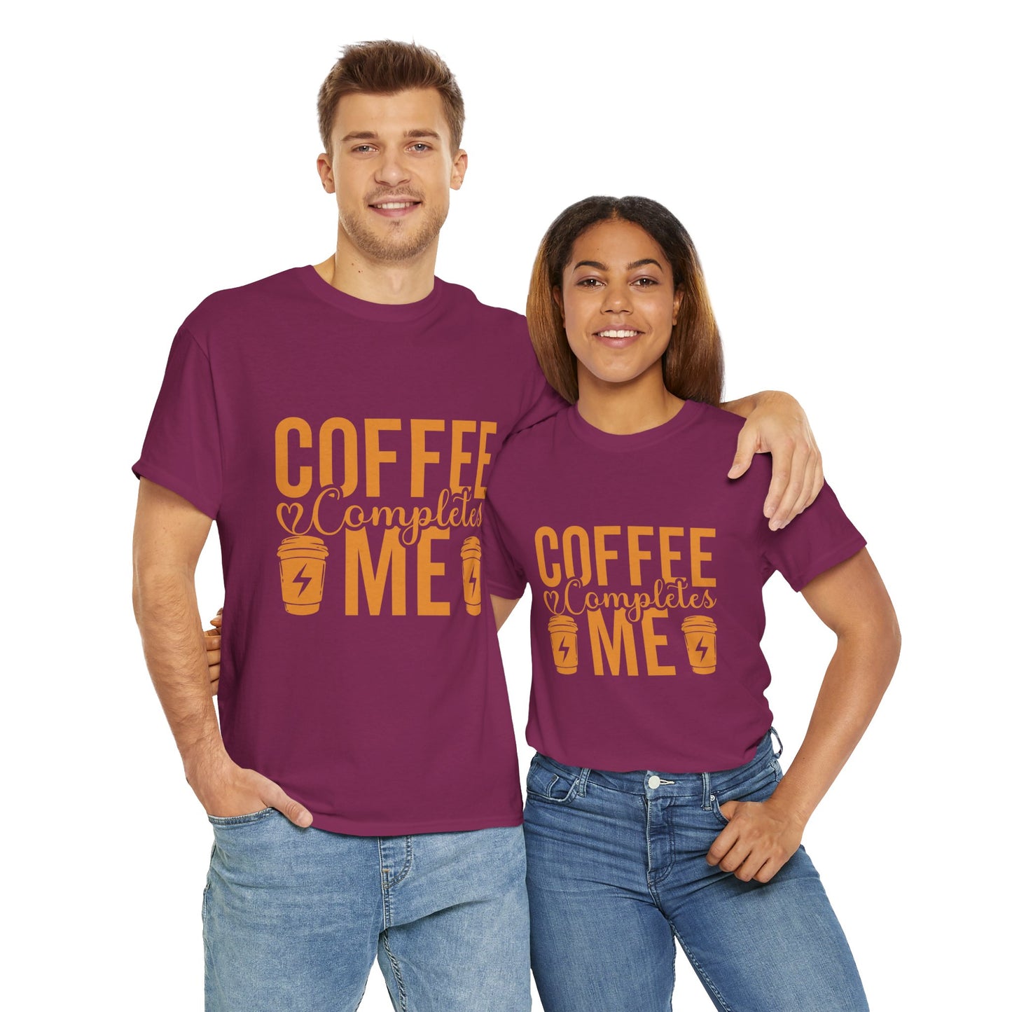 Custom Coffee complete me T-shirt