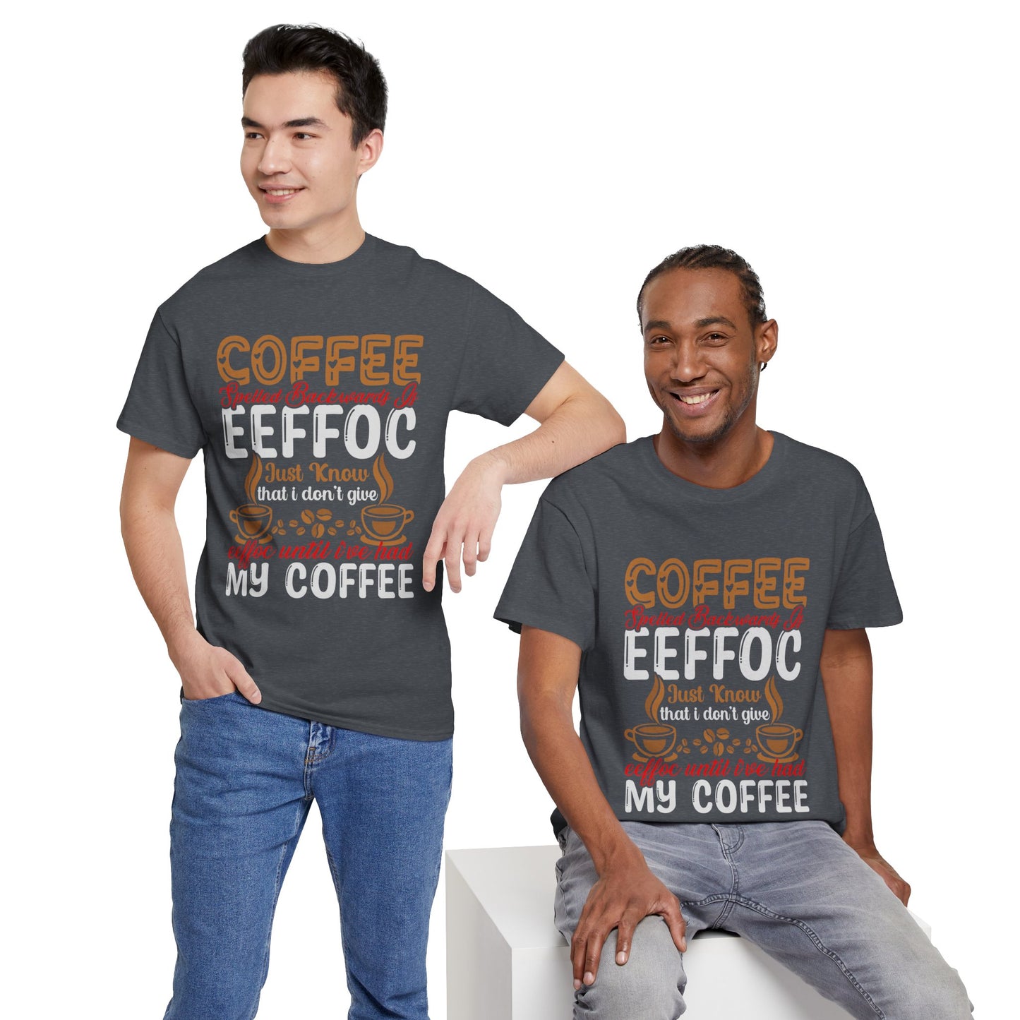 Coffee T-shirt Unisex Heavy Cotton Tee