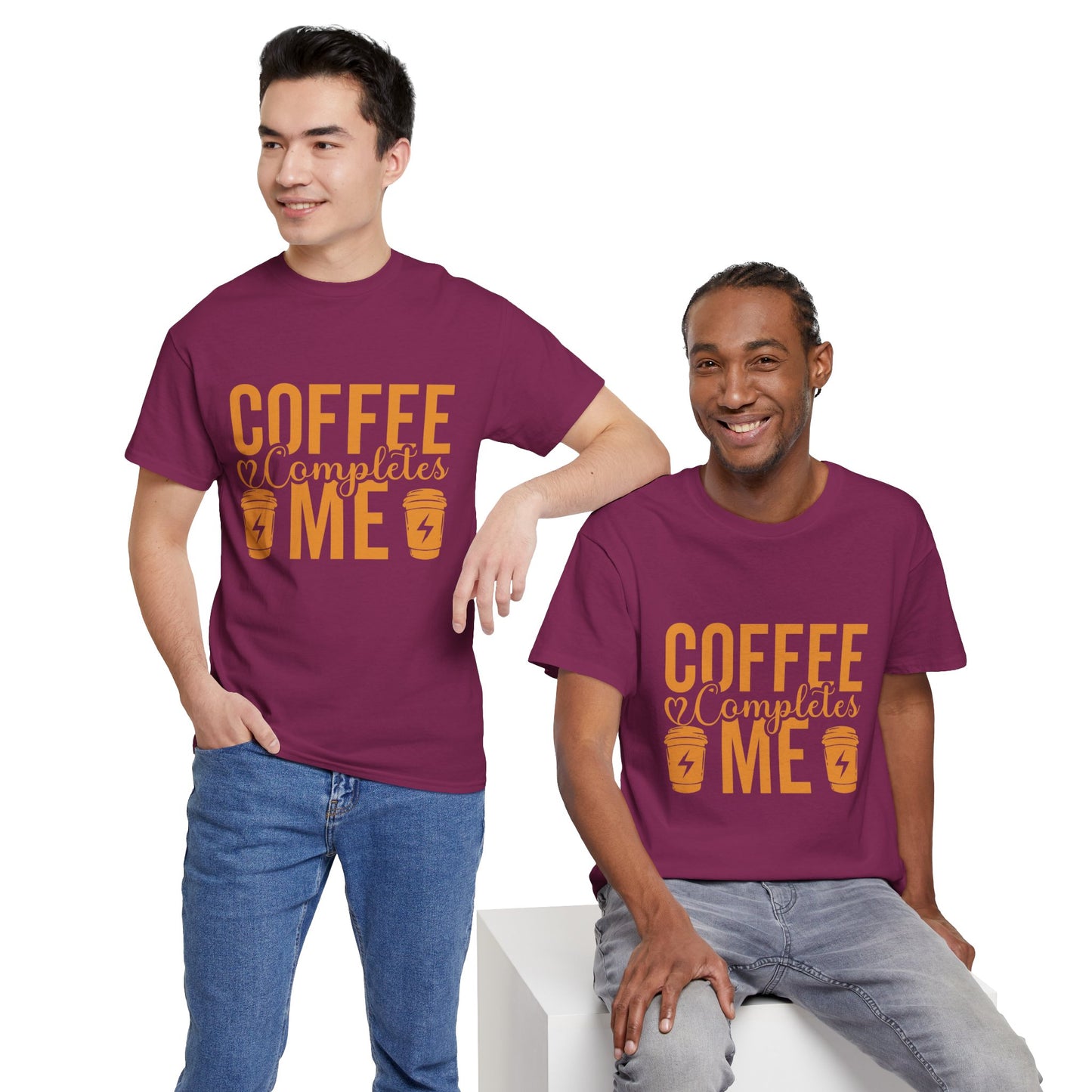 Custom Coffee complete me T-shirt