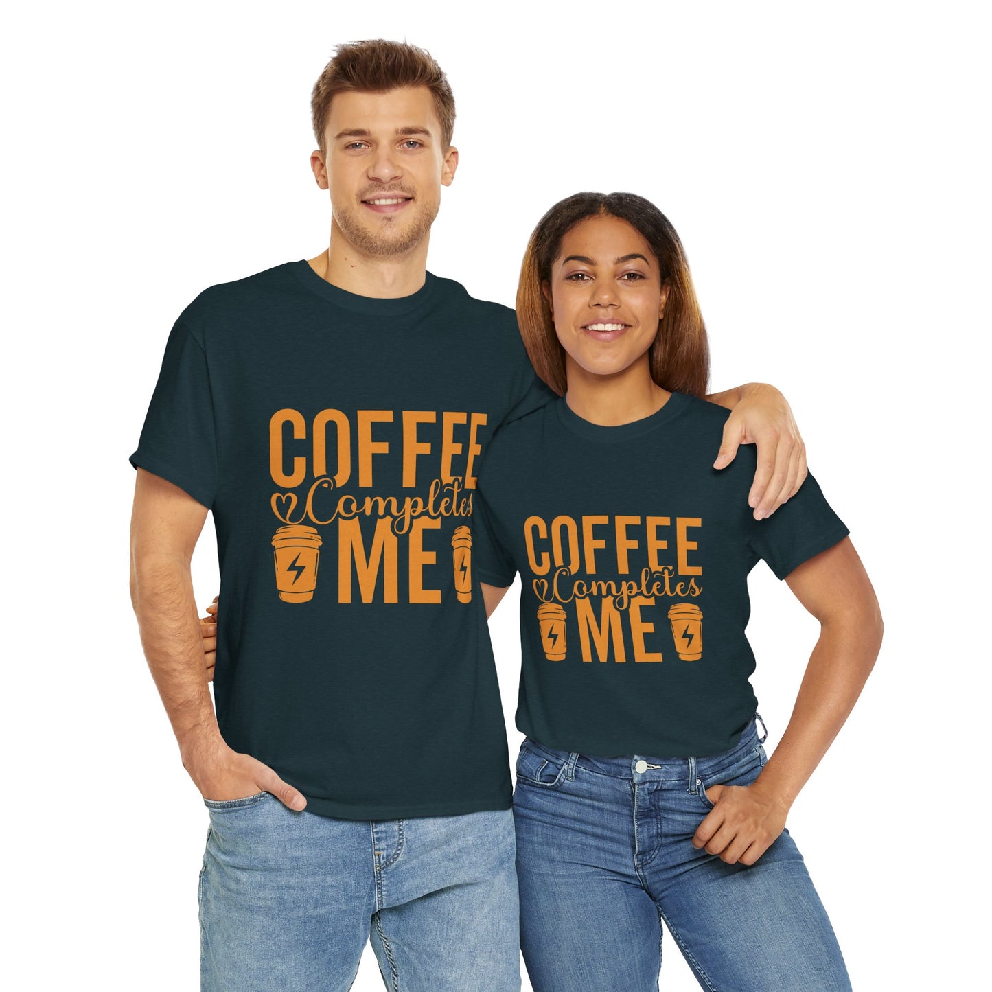 Custom Coffee complete me T-shirt