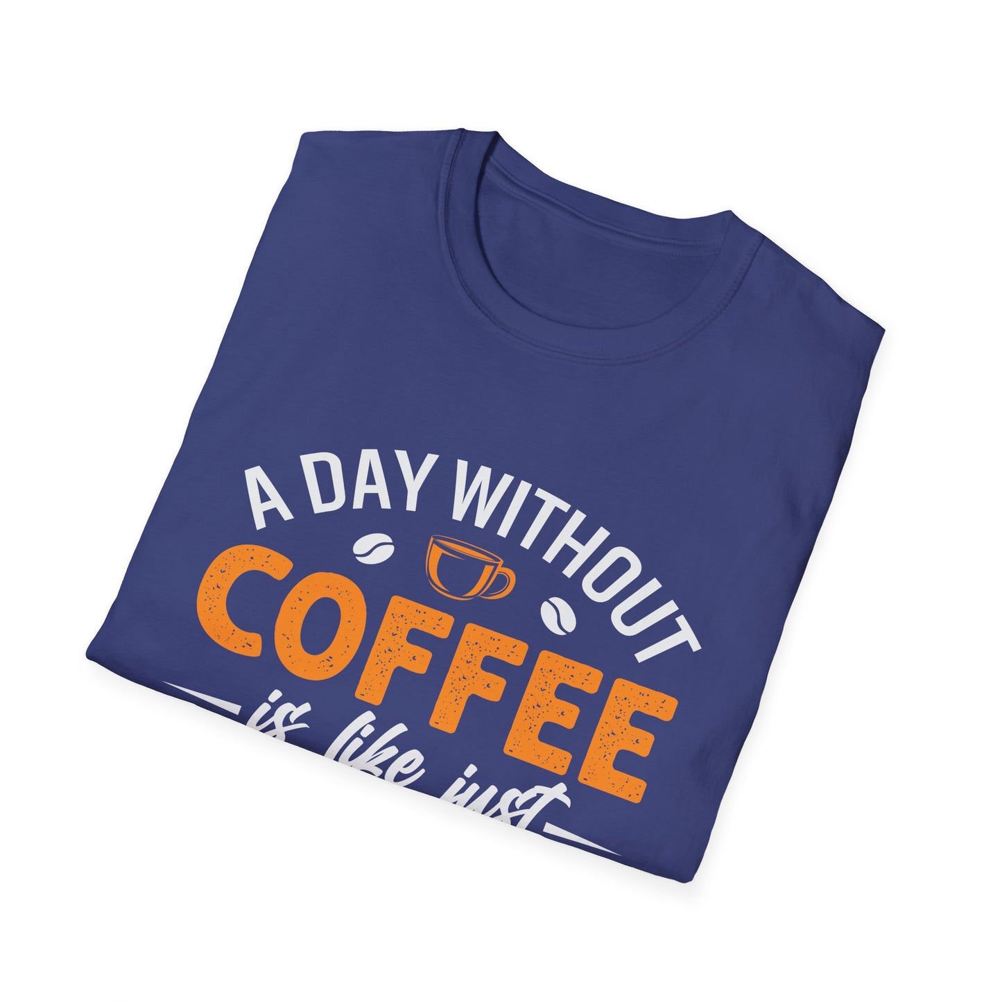 Coffee Blur Unisex Softstyle T-Shirt