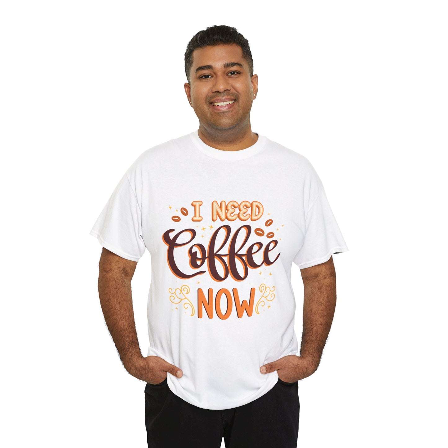 Coffee lover white men Tee