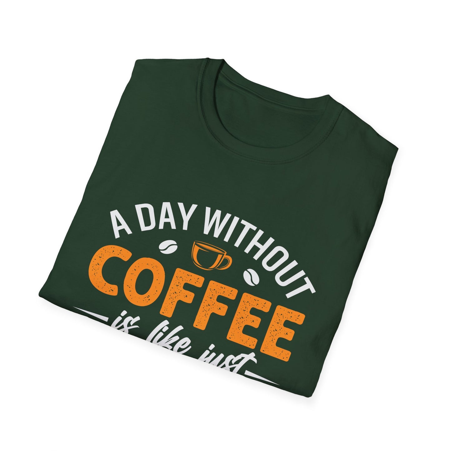Day without Coffee black Tee
