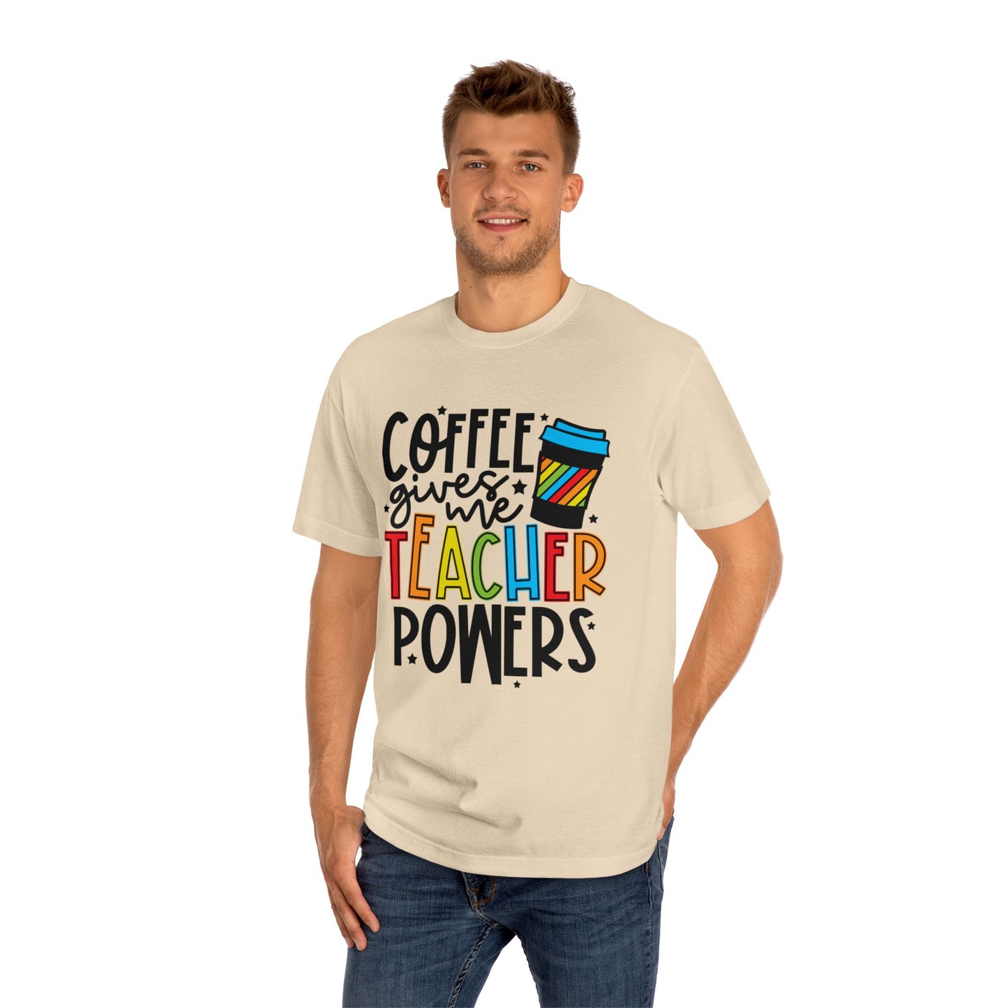 coffee gives power t-shirt