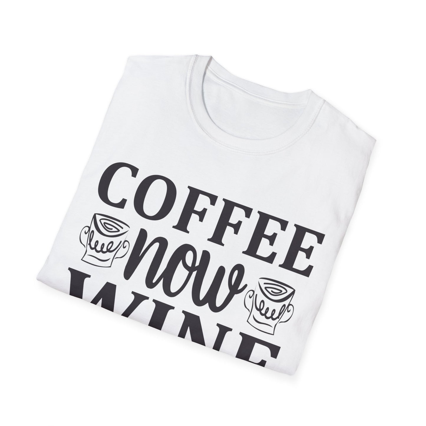 drink coffee no wine tee