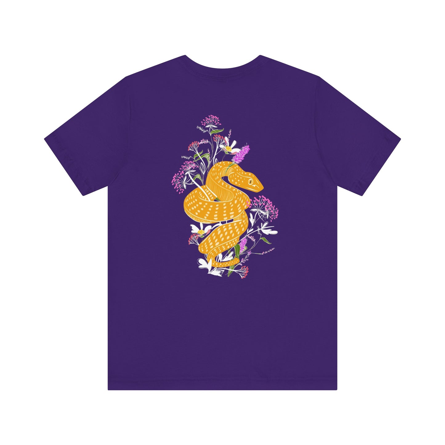 Custom unisex snake printed Tee