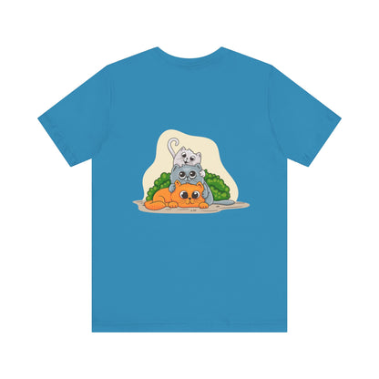 Cat Lover T-shirt Unisex Jersey Short Sleeve Tee