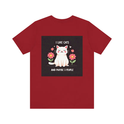 Cute Kitten Unisex Jersey Short Sleeve Tee