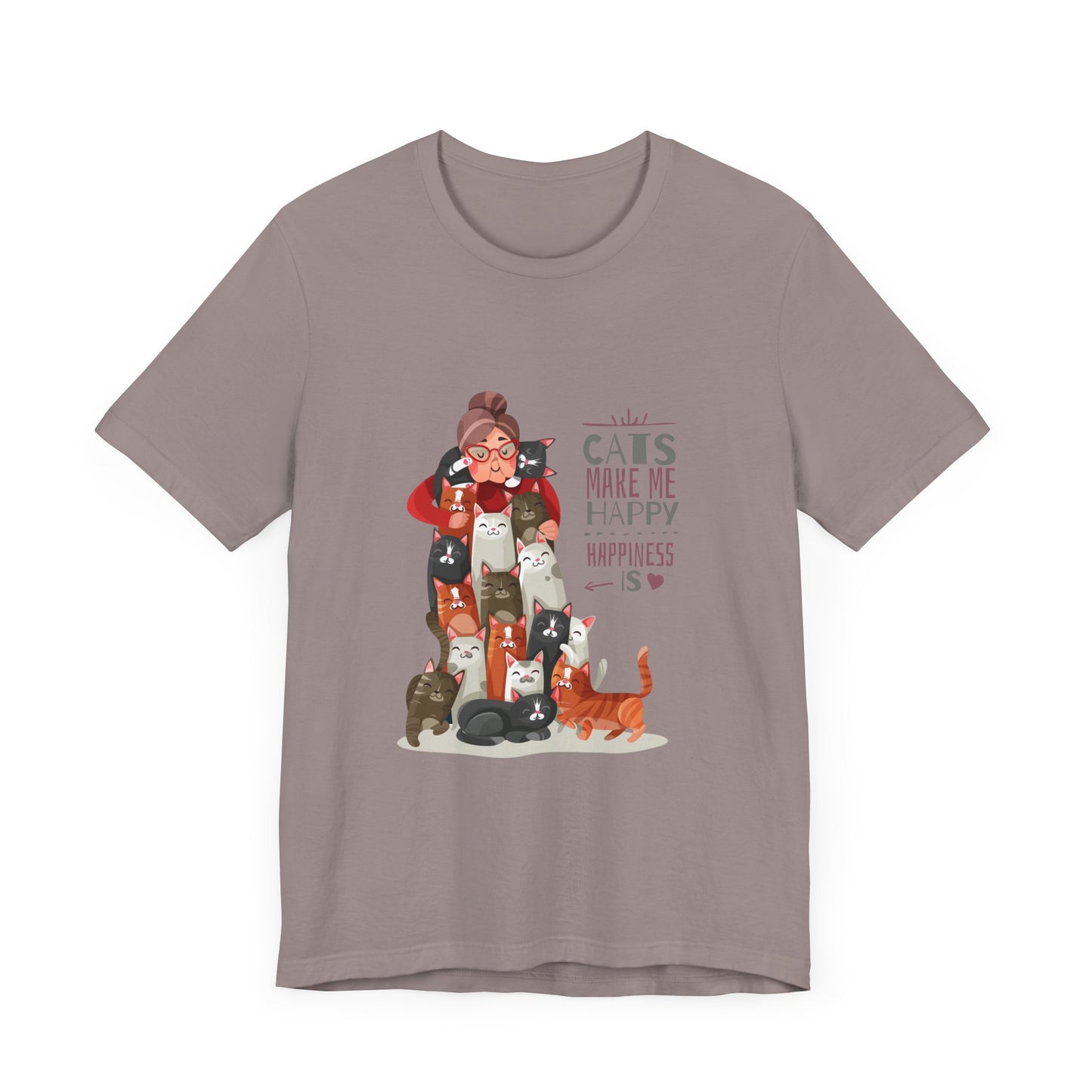 Cat Lover T-shirt Unisex Jersey Short Sleeve Tee