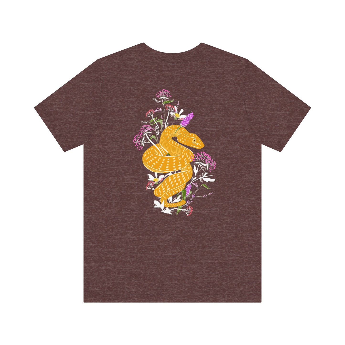 Custom unisex snake printed Tee