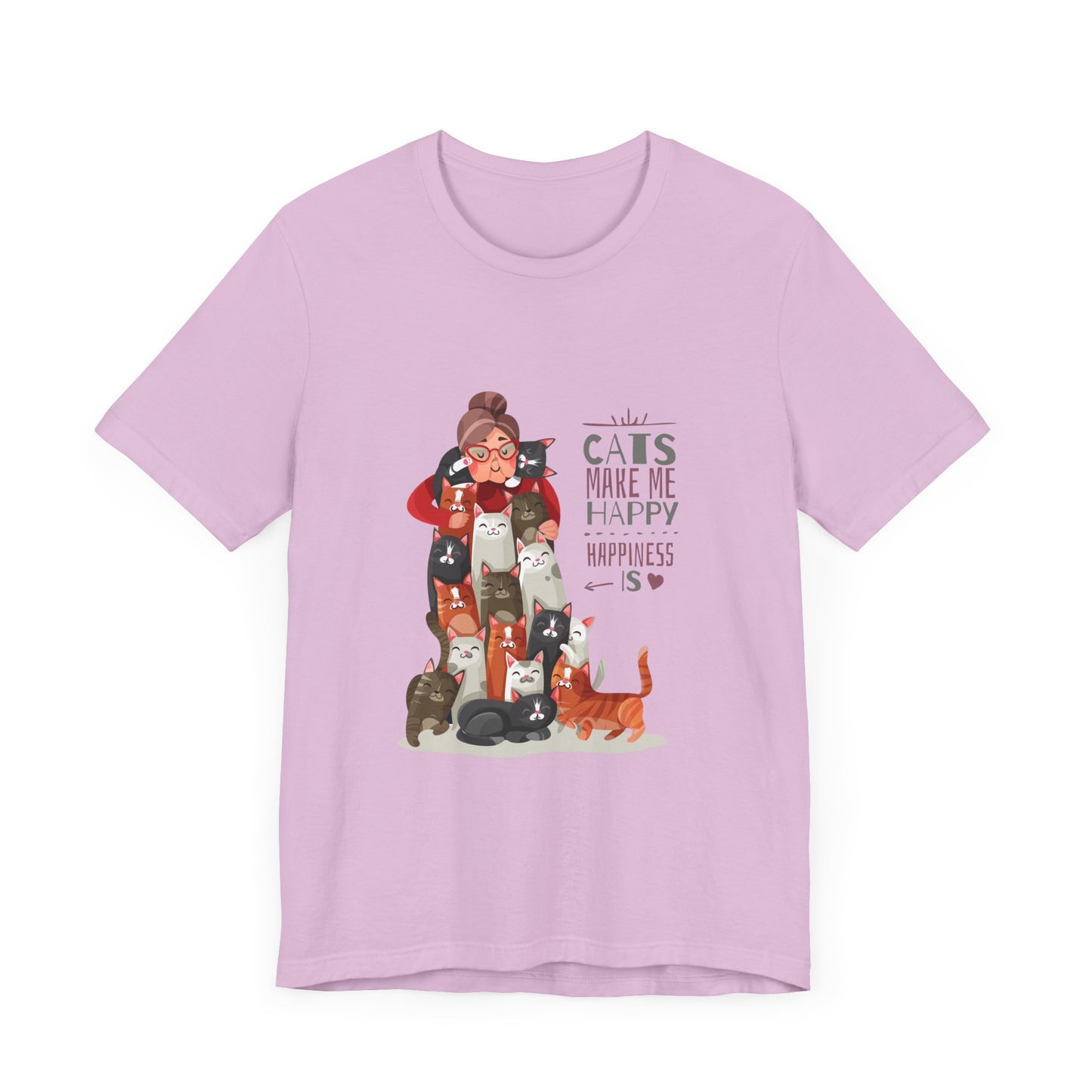 Cat Lover T-shirt Unisex Jersey Short Sleeve Tee