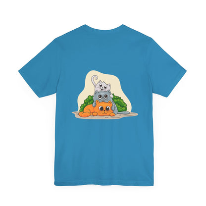 Cat Lover T-shirt Unisex Jersey Short Sleeve Tee
