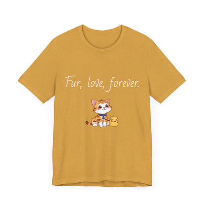 Cute Kitten Unisex Jersey Short Sleeve Tee