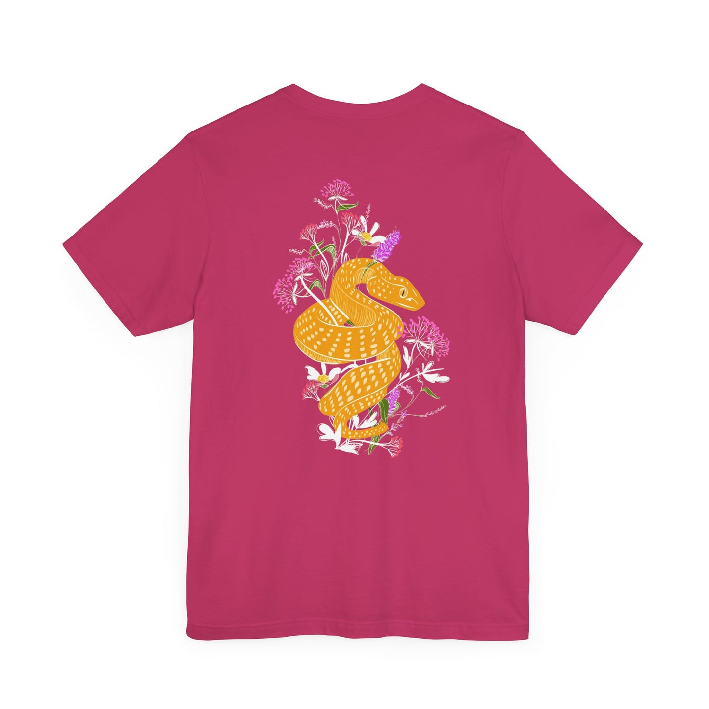 Custom unisex snake printed Tee
