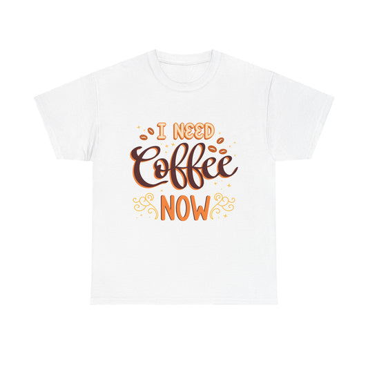 Coffee Unisex Heavy Cotton T-shirt Coffee lover Tee
