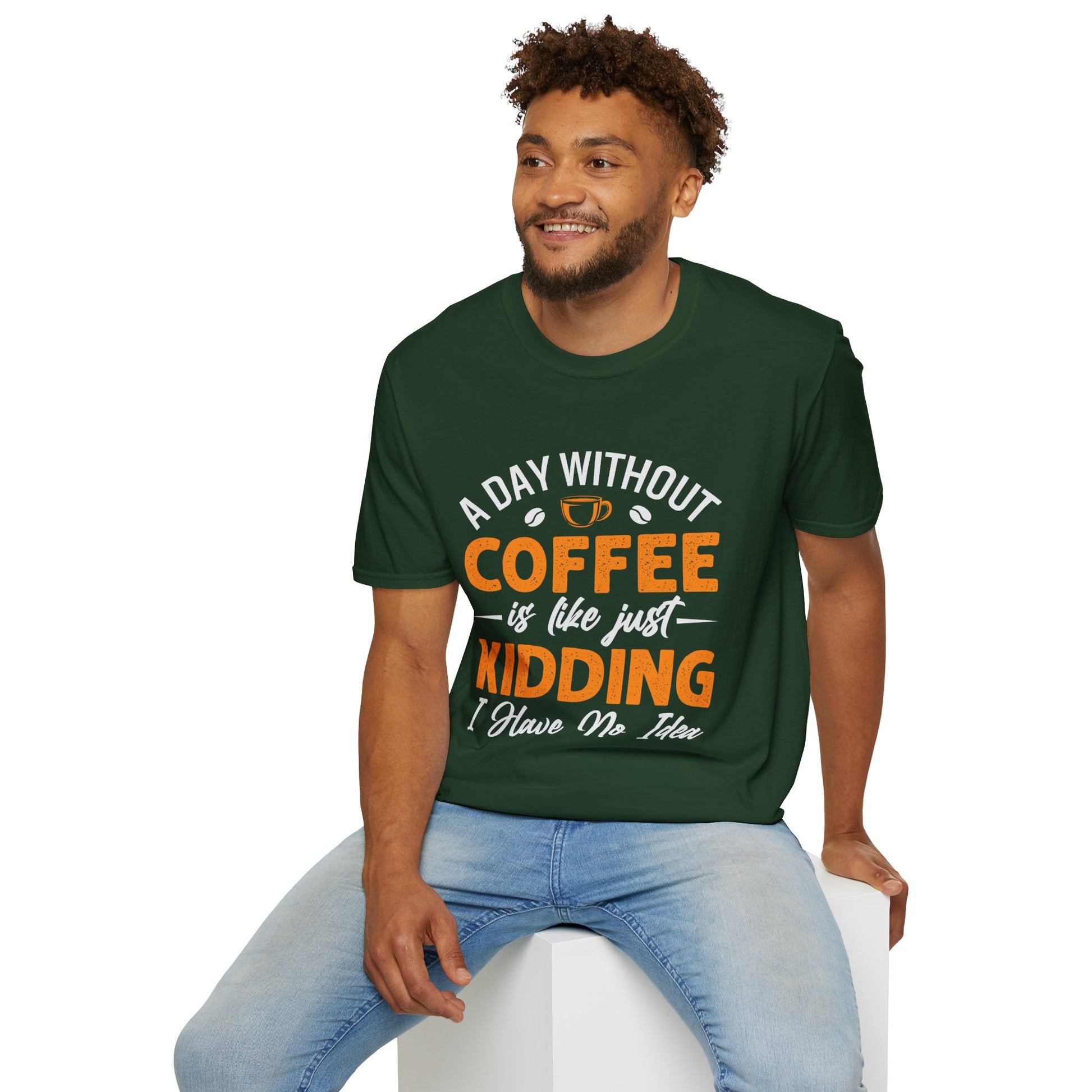  Coffee Custom Unisex Softstyle T-Shirt
