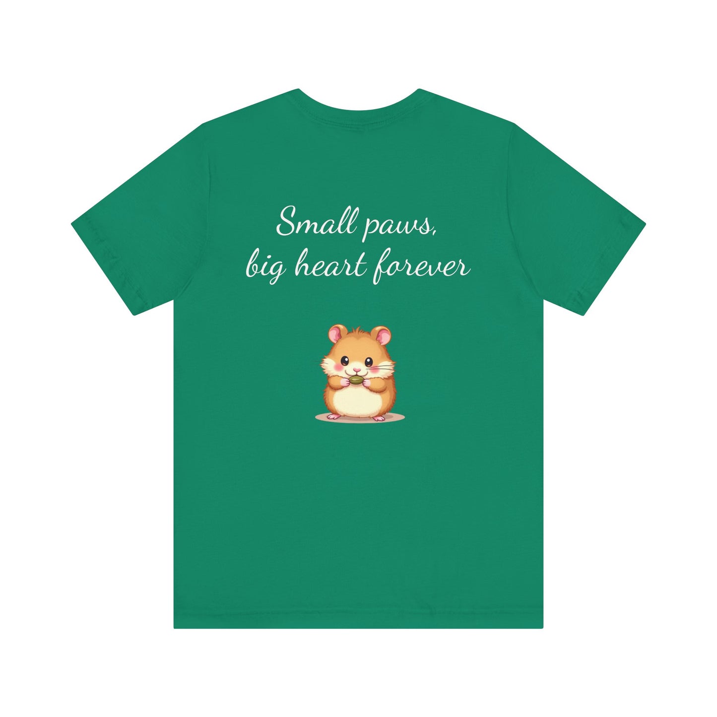 Little Hamster Unisex green Short Sleeve T-shirt