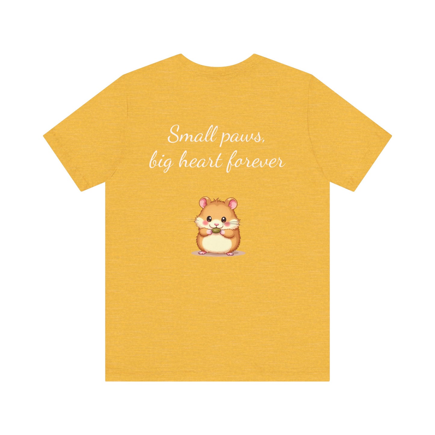 Little Hamster Unisex yellow Short Sleeve Tee