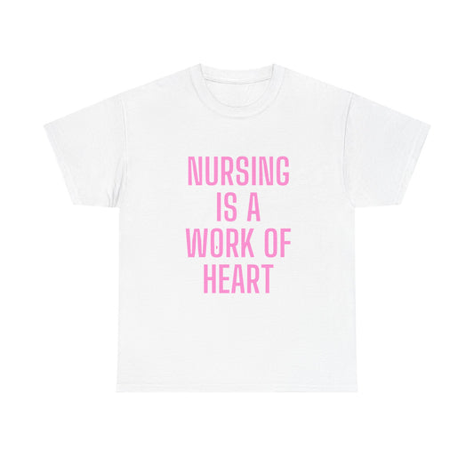 Nursing Healthcare Unisex white T-Shirt