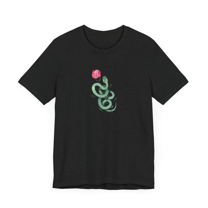 Snake_Printed_Unisex_black_tee