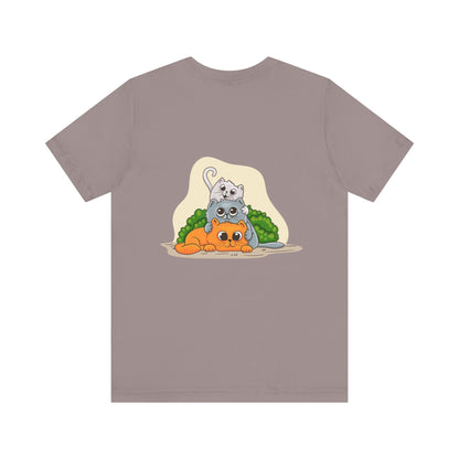 cat lover grey shirt