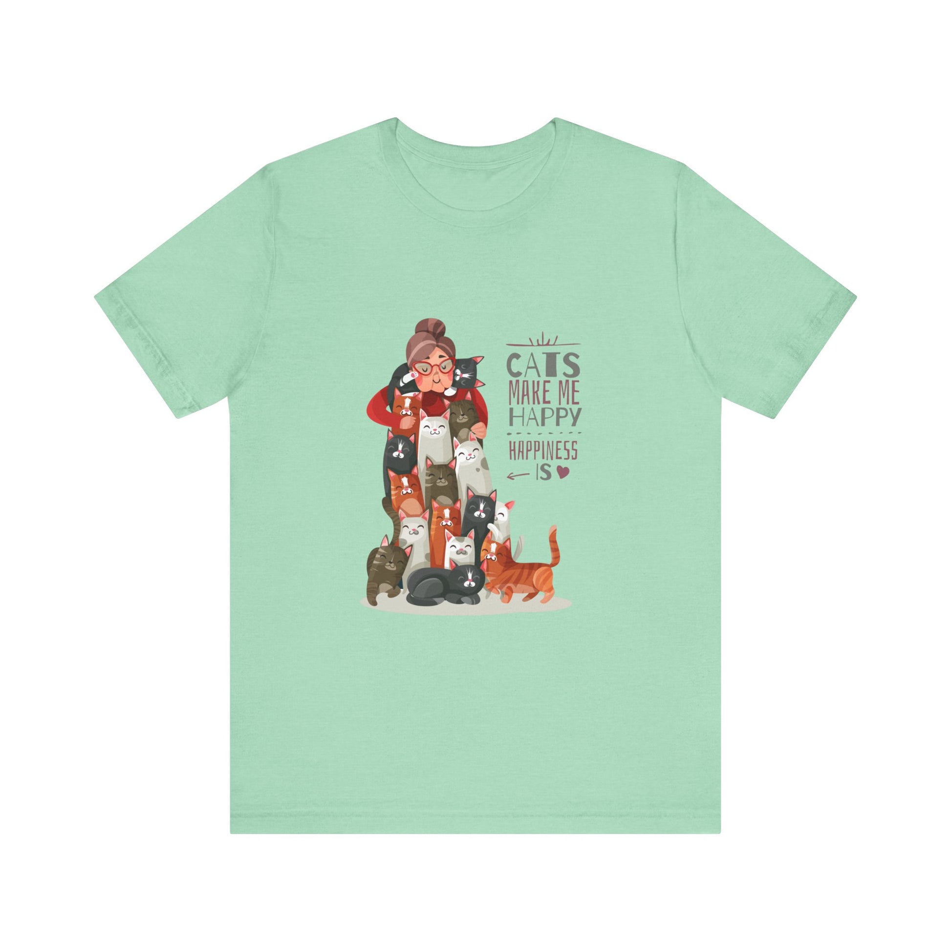 cute cat lover tee