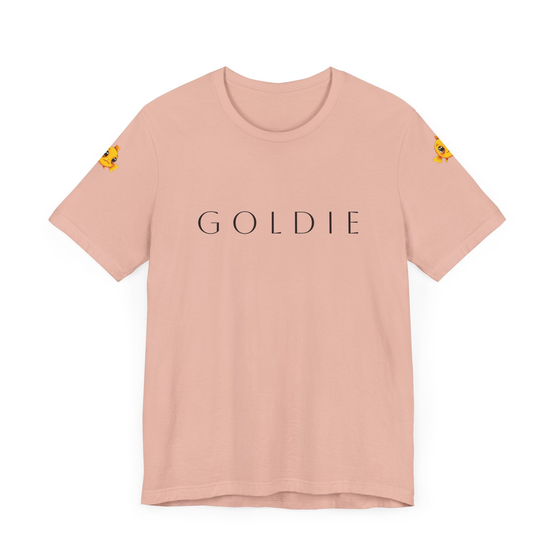 printed_Unisex_brown_Sleeve_T-shirt