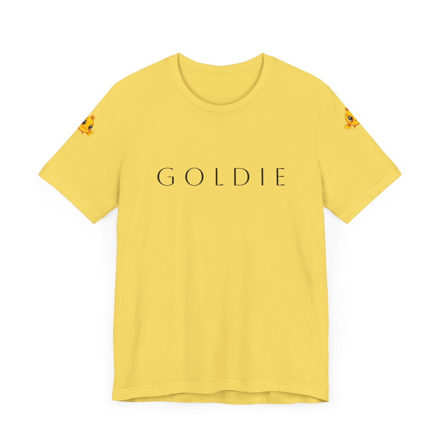 printed_Unisex_yellow_Sleeve_T-shirt