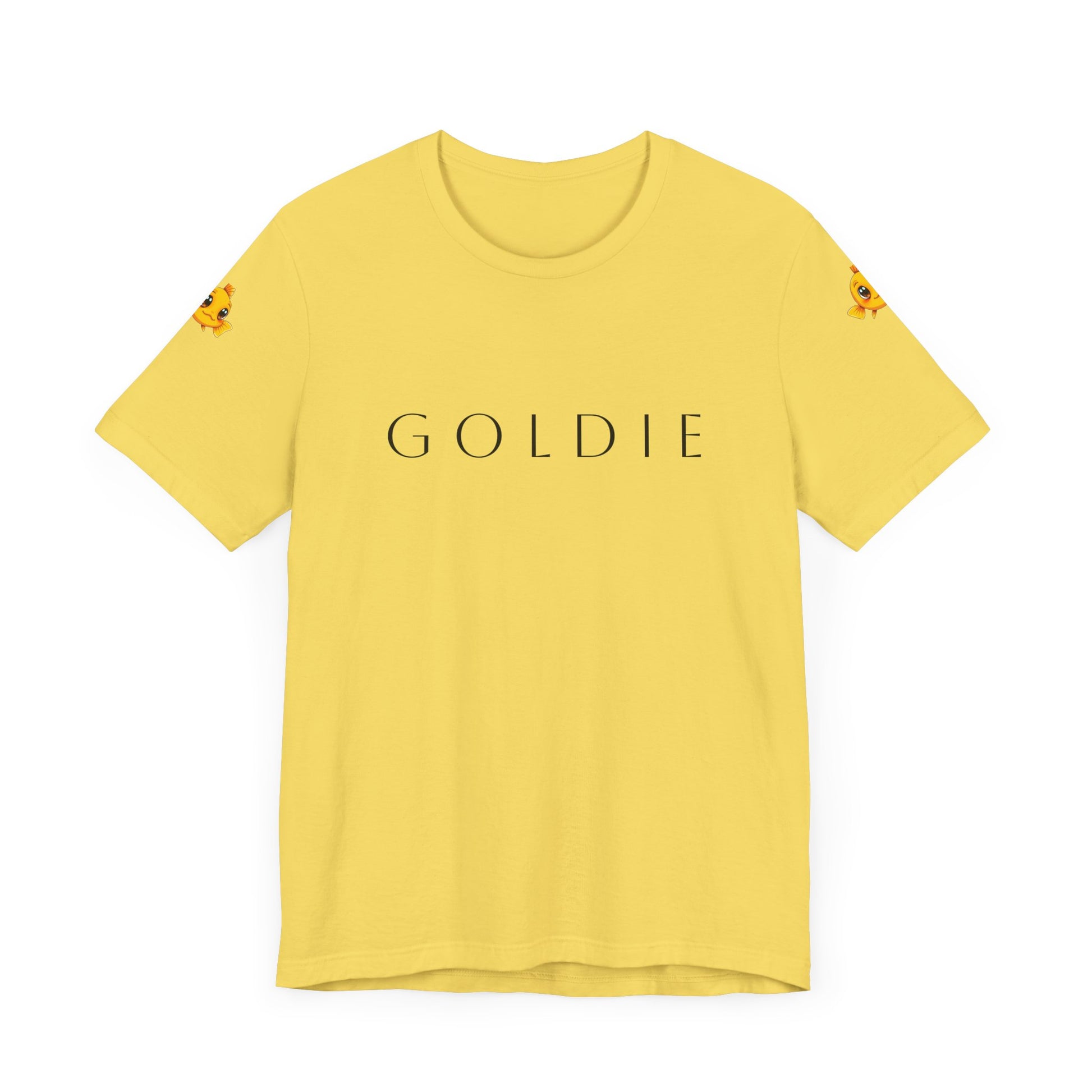 printed_Unisex_yellow_Sleeve_T-shirt
