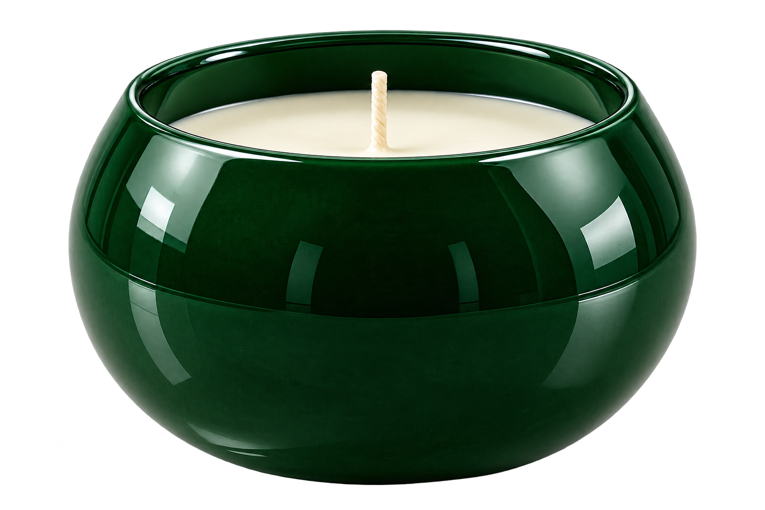 Green metal jar candle filled with premium wax, featuring a stylish finish for elegant home décor and a warm ambiance.